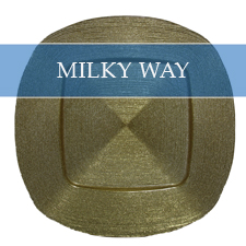 MILKY WAY CHARGER PLATE
