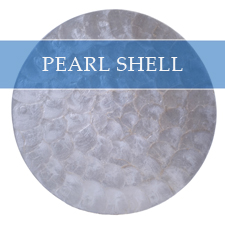 PEARL SHELL CHARGER PLATE
