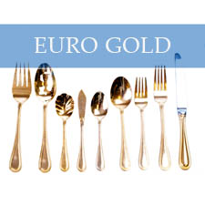EURO GOLD FLATWARE