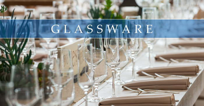 GLASSWARE RENTALS
