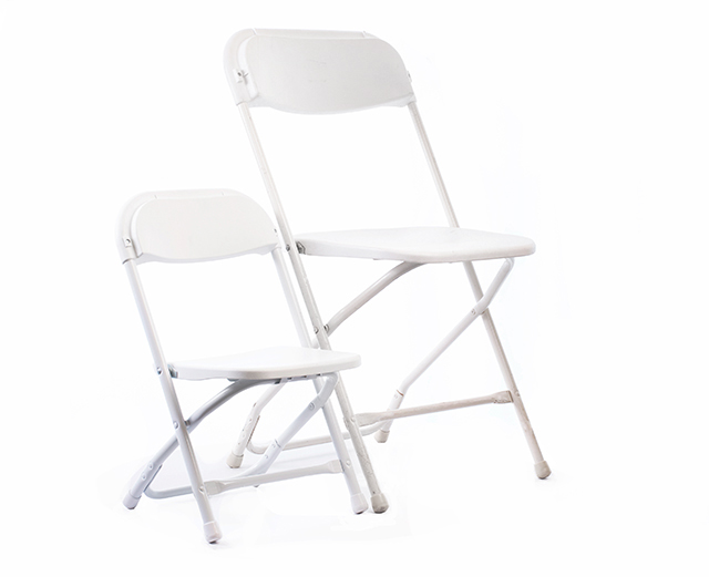 FOLDING CHAIR, WHITE