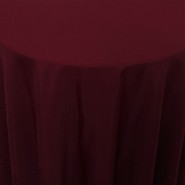 POLYESTER - BURGUNDY