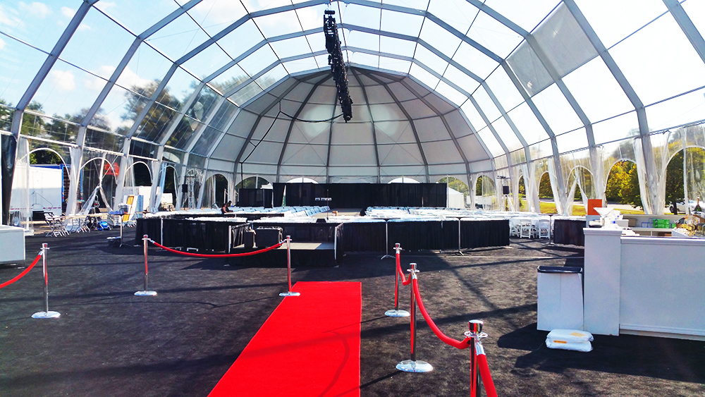 Hank Parker's Structure Tents | Igloo Structure Tent Rentals