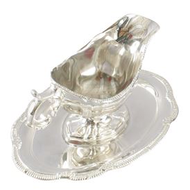 GRAVY BOAT (SILVER)