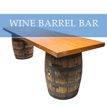 WINE BARREL BAR